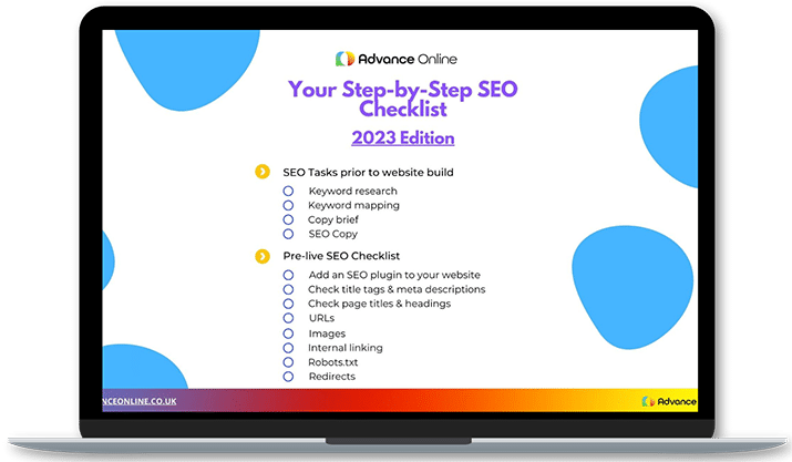 Your Step-by-Step SEO Checklist - Advance Online