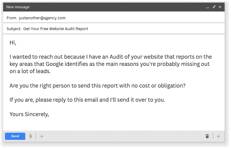 get your free audit report
