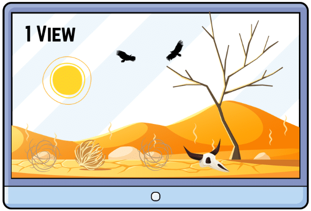 a website receiving no traffic